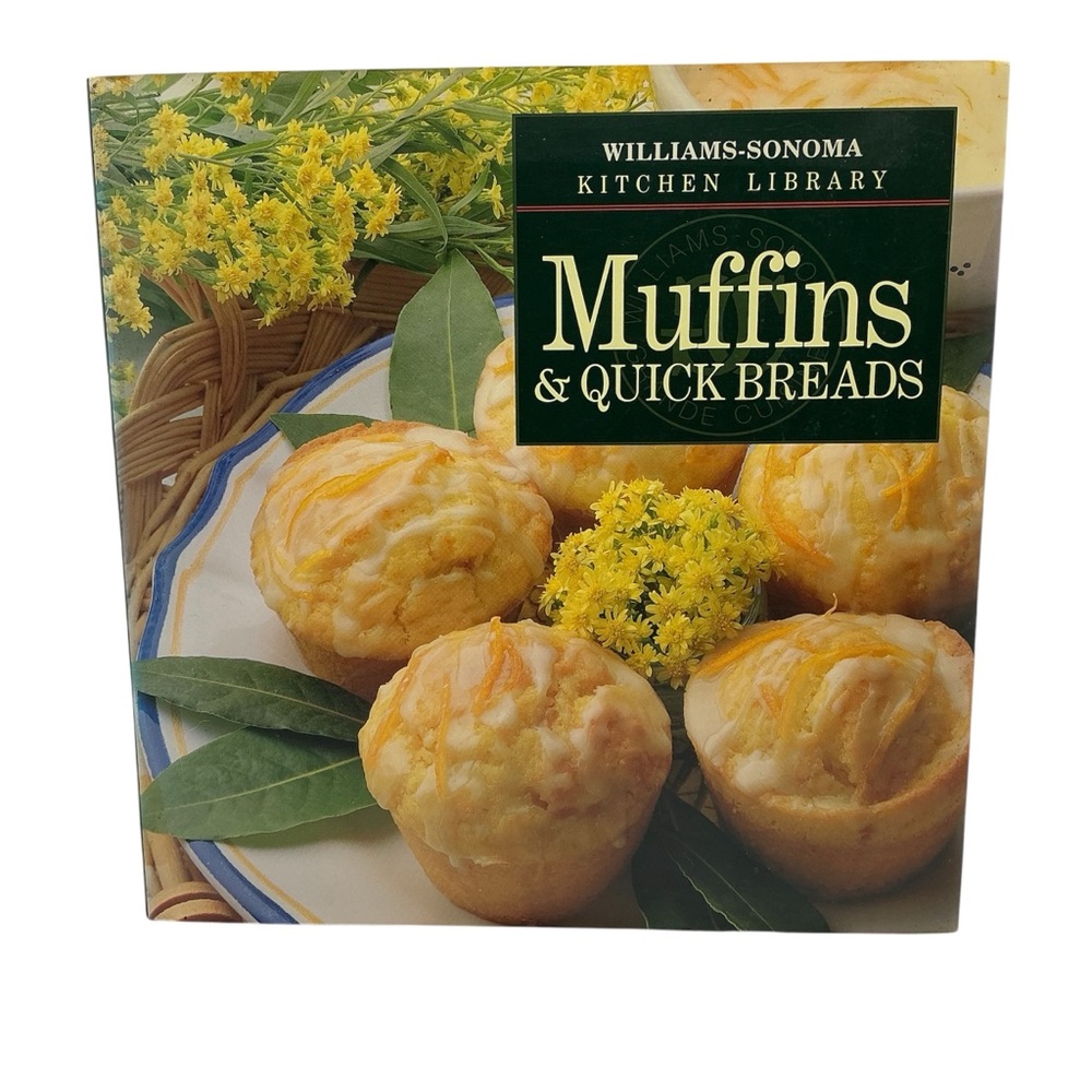 Williams Sonoma Kitchen Library Muffins & Quick Breads Cookbook HC/DJ